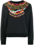 Etro Necklace Print Sweatshirt - Black