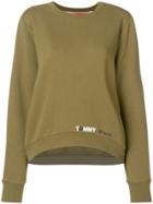 Tommy Jeans Logo Hem Sweatshirt - Green