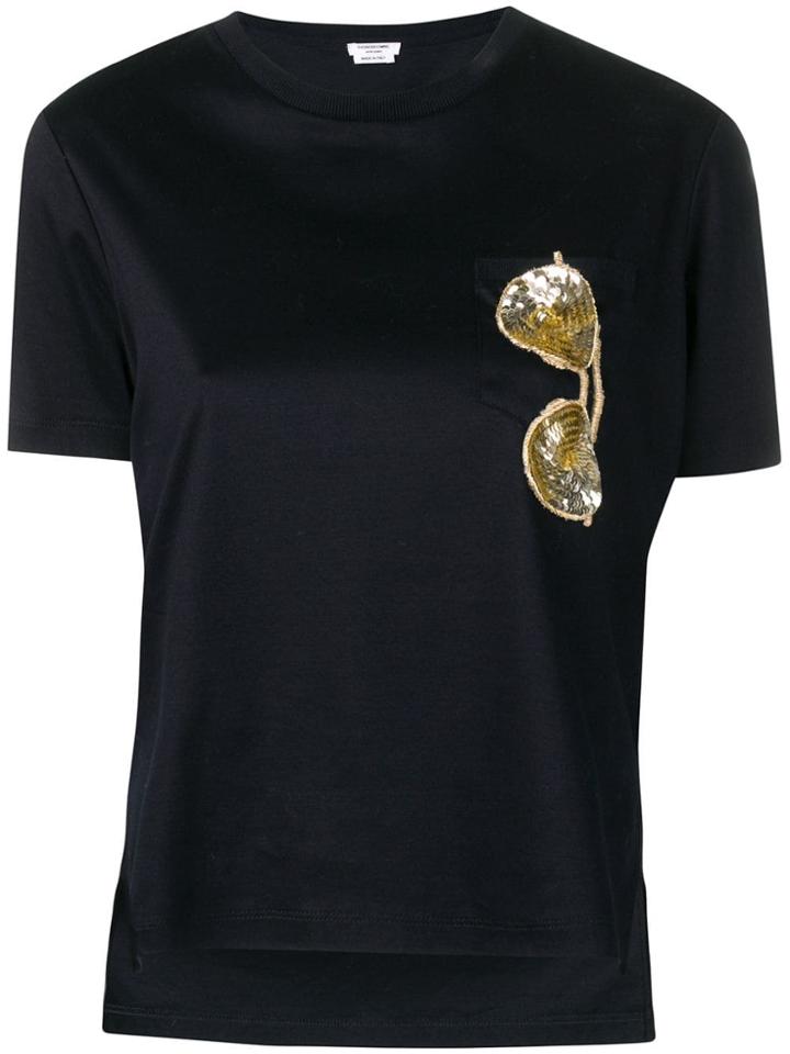 Thom Browne Trompe L'oiel Sunglasses Patch Tee - Blue