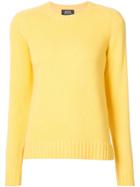 A.p.c. Classic Fitted Sweater - Yellow & Orange