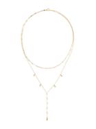Petite Grand Curtain Necklace - Gold