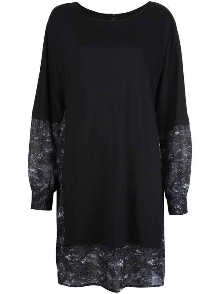 Y's Sweater Dress - Black