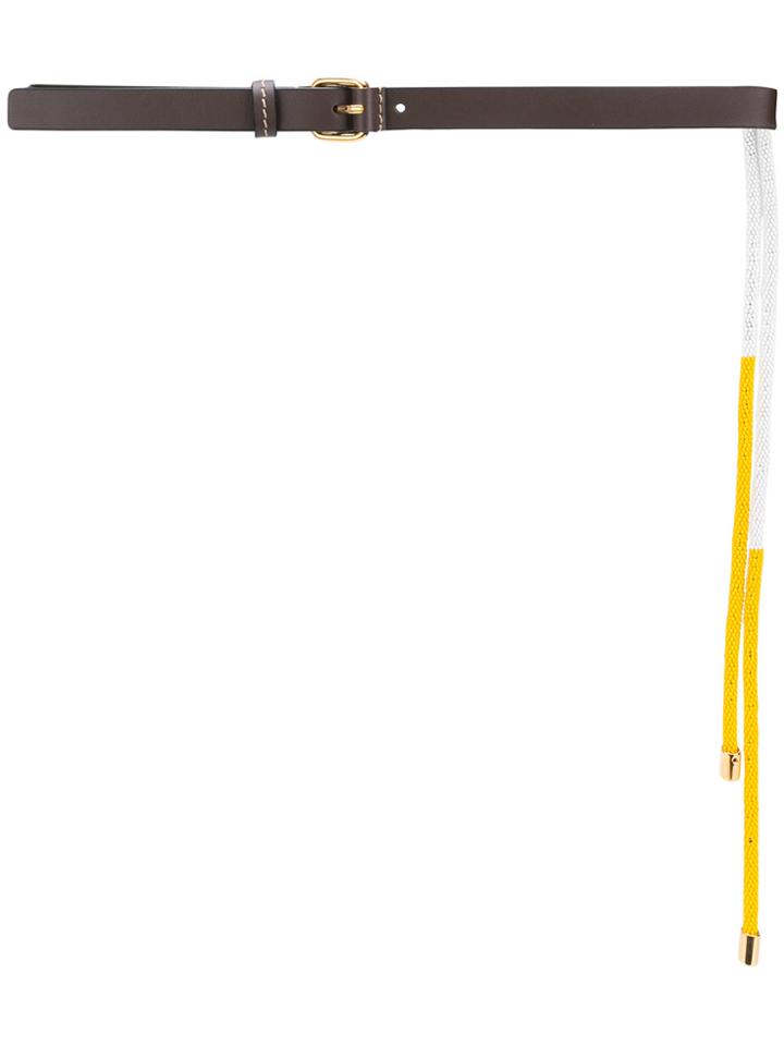 Marni Beaded Classic Belt - Multicolour