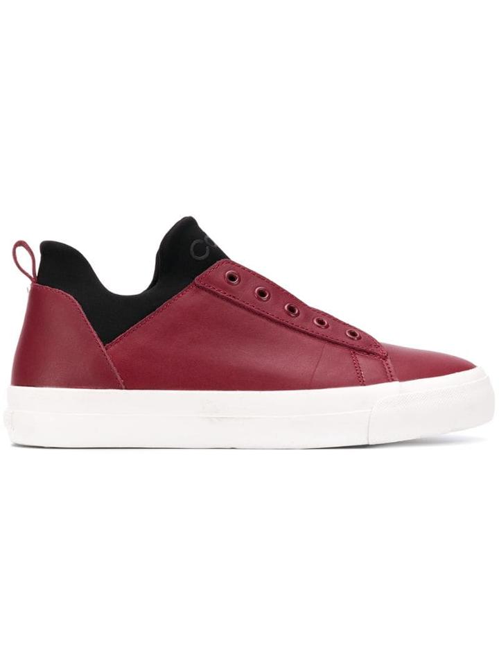 Calvin Klein Jeans Slip-on Sneakers - Red