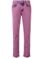 Stella Mccartney Cropped Denim Jeans - Pink