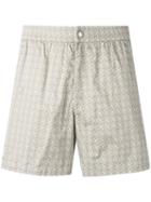 Brioni Swimming Shorts, Men's, Size: Small, Nude/neutrals, Cotton/polyamide