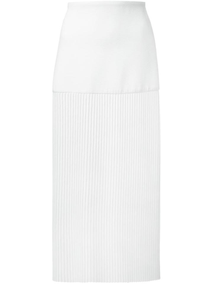 Christopher Esber Pleated Rib Column Skirt