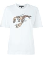 Markus Lupfer Sequinned Lobster T-shirt