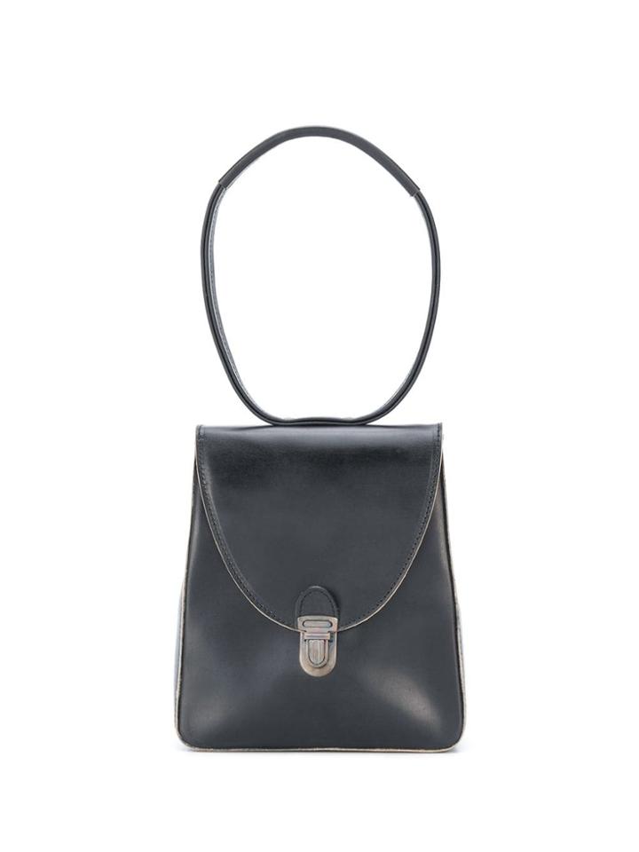 Cherevichkiotvichki Foldover Top Tote - Black