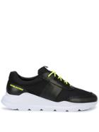 Daniel Patrick Panel Runner Sneakers - Black