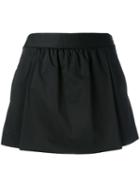 Boutique Moschino Pleated Skorts, Women's, Size: 42, Black, Cotton/other Fibres/rayon