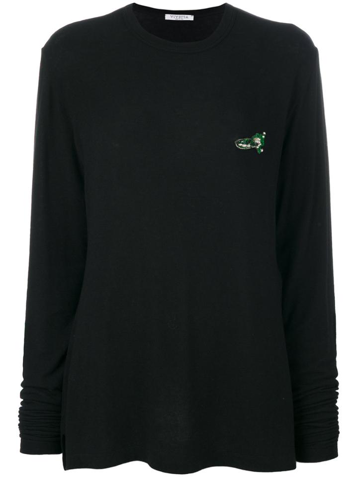 Vivetta Baku Knitted Sweater - Black