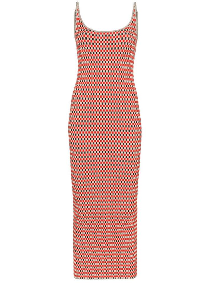 Paco Rabanne Sleeveless Reversible Button-down Knitted Cotton Blend