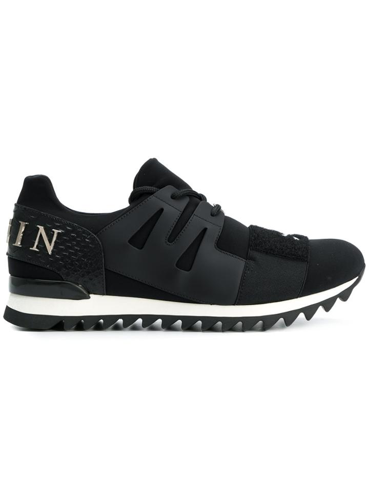 Philipp Plein Skull Aquamarine Runner Sneakers - Unavailable