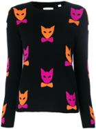 Chinti & Parker Cashmere Cat Sweater - Black