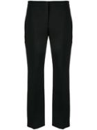 Alexander Mcqueen Cigarette Trousers - Black