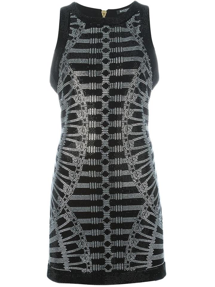 Balmain Embellished Body Icon Dress
