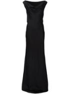 Maison Margiela Stitch Patterned Maxi Dress