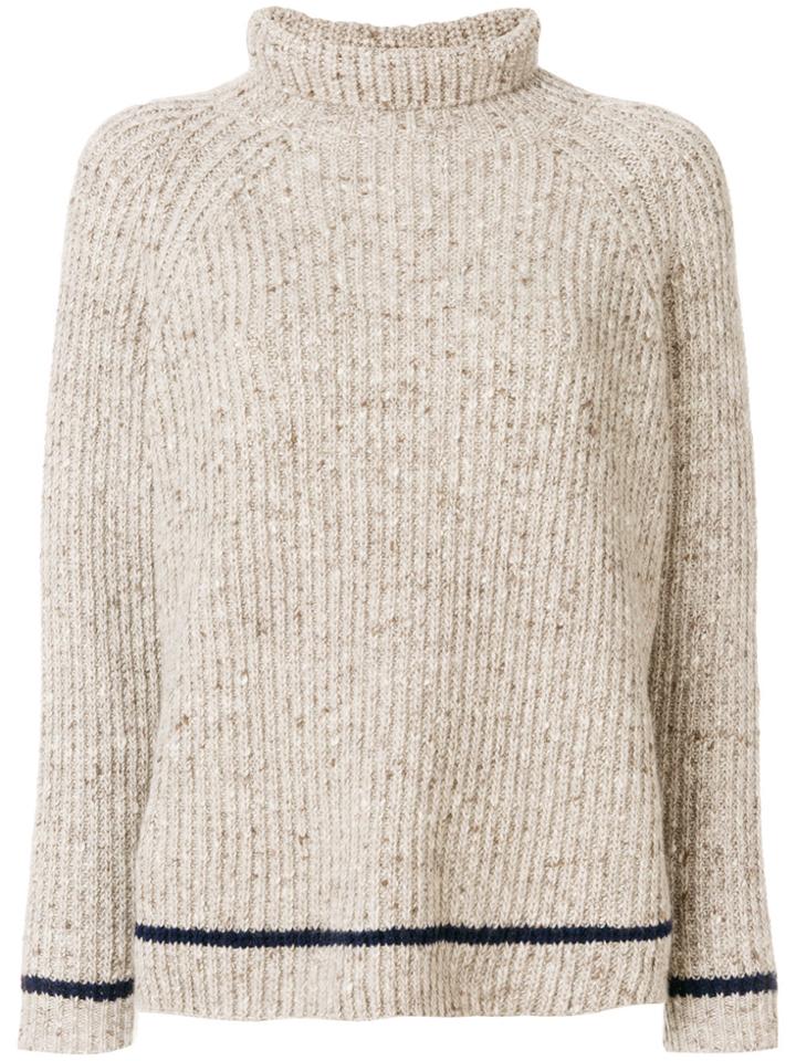 Alyki Turtleneck Jumper - Nude & Neutrals