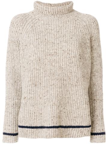 Alyki Turtleneck Jumper - Nude & Neutrals
