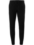 Joseph Slit Pocket Trousers, Women's, Size: 42, Black, Cotton/polyester/spandex/elastane/viscose