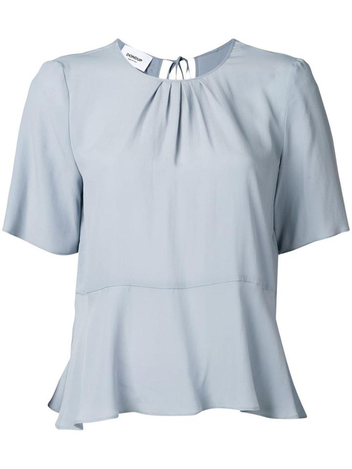 Dondup Peplum Top - Blue