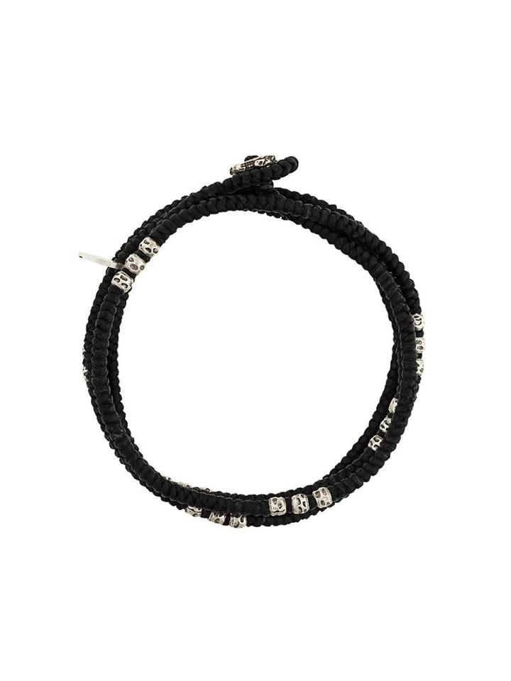 M. Cohen Knotted Wrap Bracelet, Women's, Black