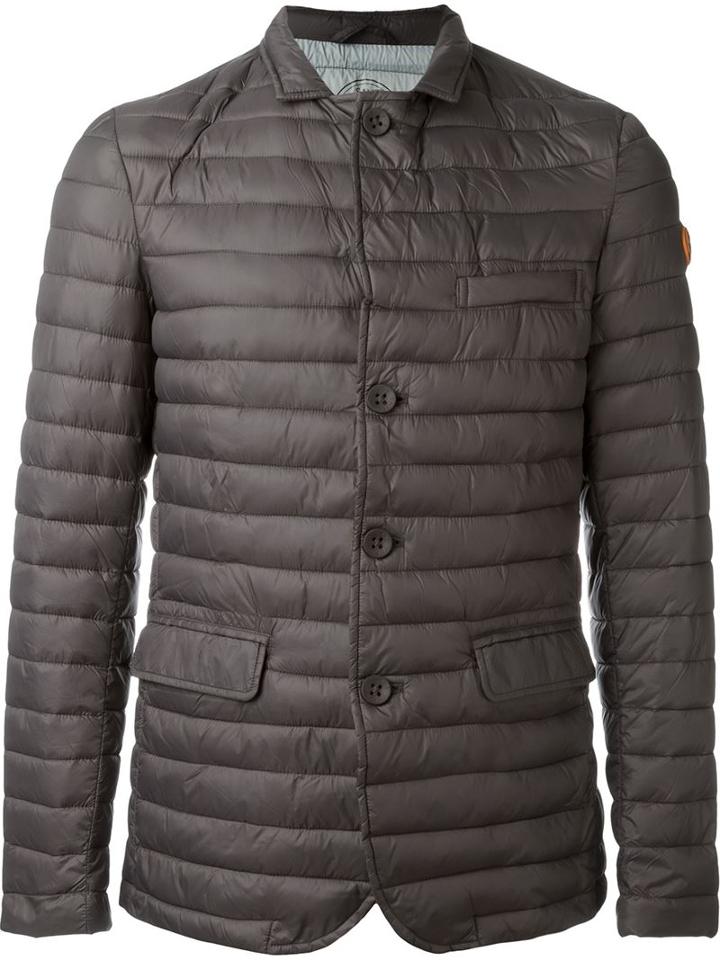 Save The Duck Puffer Jacket, Men's, Size: L, Grey, Nylon/polyester