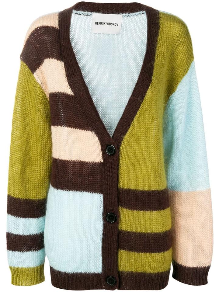 Henrik Vibskov Party Cardigan - Green