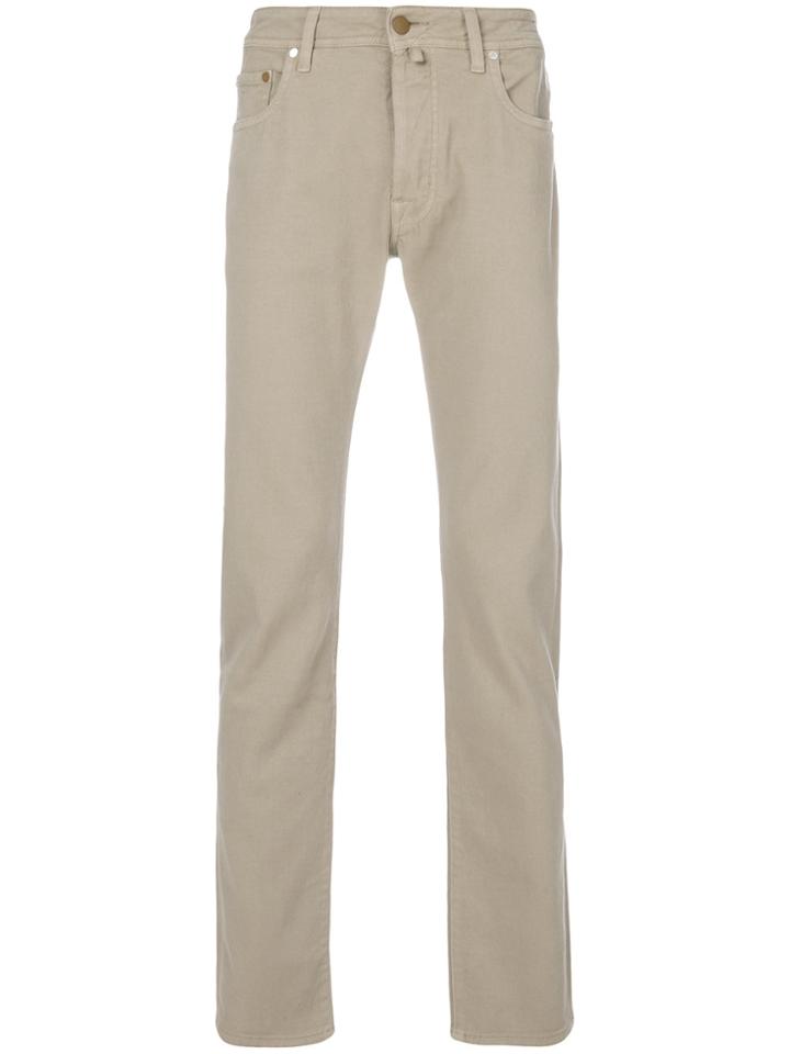 Jacob Cohen Straight Jeans - Nude & Neutrals