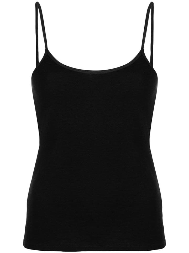 Paco Rabanne U-neck Tank Top - Black
