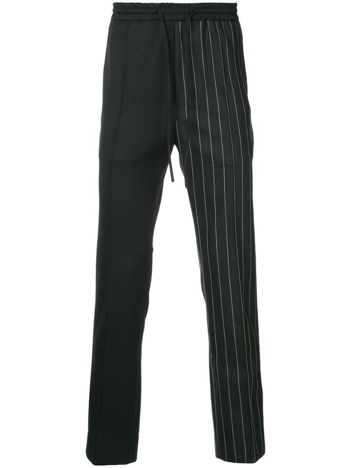 Juun.j Elasticated Waist Trousers - Black
