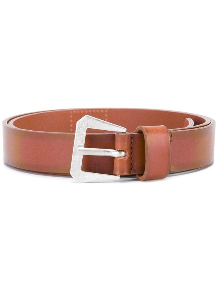 Maison Margiela Buckle Belt - Brown