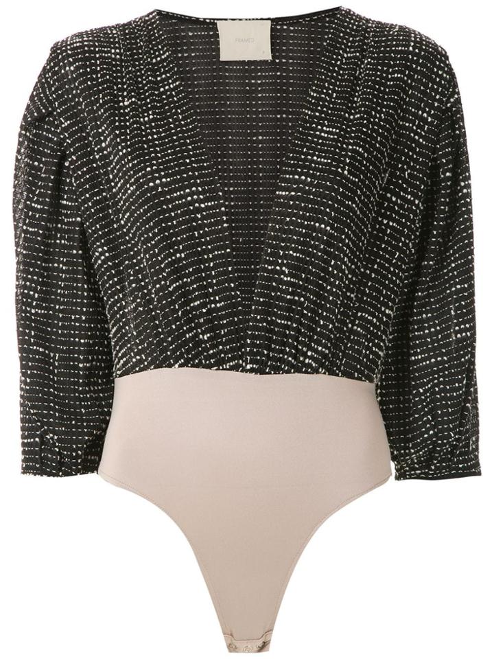 Framed Body Bouclé Framed - Black