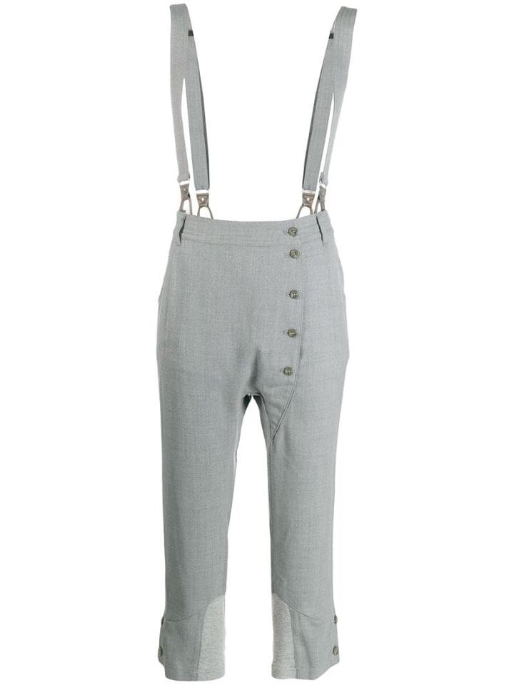 Tsumori Chisato Brace Detail Trousers - Grey