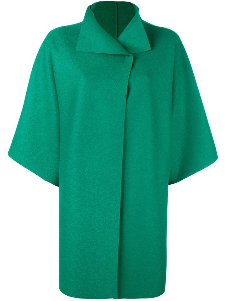 Harris Wharf London Half Sleeve Midi Coat