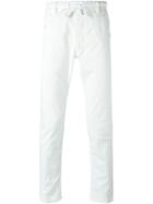 Diesel Slim Fit Jeans, Men's, Size: 30, White, Cotton/polyester/spandex/elastane
