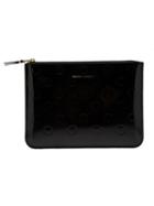 Comme Des Garçons Wallet Embossed Polka Dot Wallet