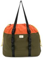 Bellerose Contrast Shopper Tote - Green