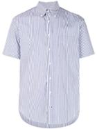 Gitman Vintage Relaxed-fit Shirt With Stripes - Blue