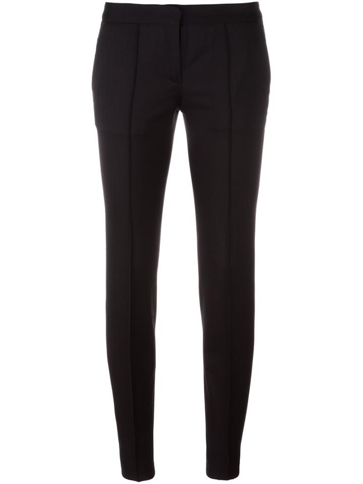 Barbara Bui Slim Tailored Trousers, Women's, Size: 40, Black, Wool