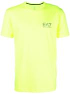 Ea7 Emporio Armani Basic Logo T-shirt - Yellow & Orange