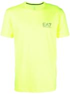 Ea7 Emporio Armani Basic Logo T-shirt - Yellow & Orange
