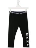 Dkny Kids Logo Trousers - Black