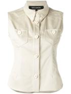 Ter Et Bantine - Sleeveless Shirt - Women - Cotton - 42, Nude/neutrals, Cotton