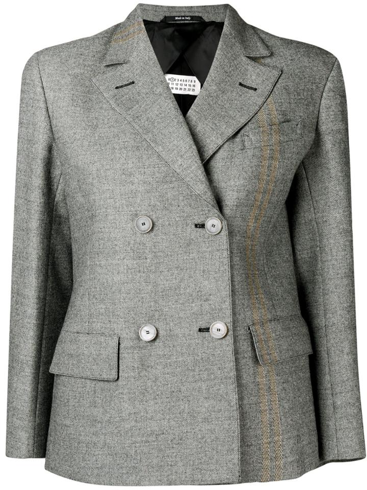 Maison Margiela Double Breasted Blazer - Grey