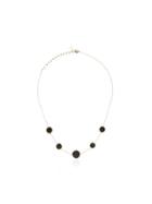 Anissa Kermiche 18kt Yellow Gold Onyx Diamond Choker - Metallic
