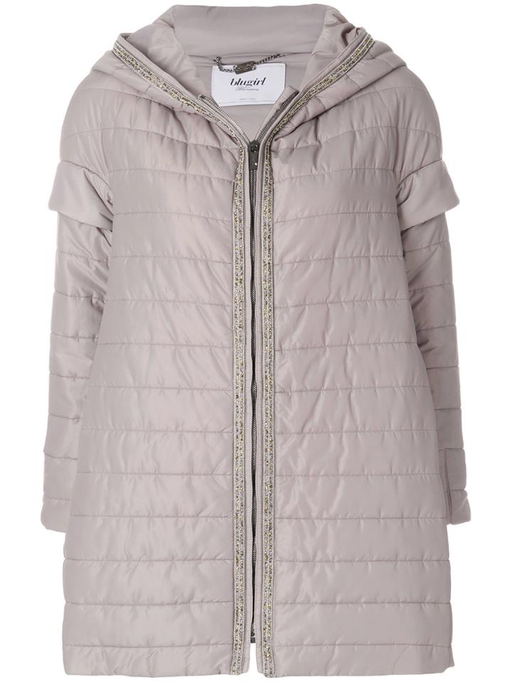 Blugirl Short Sleeved Padded Jacket - Grey