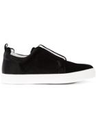 Pierre Hardy Elastic Band Slip-on Sneakers - Black
