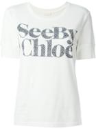 See By Chloe Logo Print T-shirt